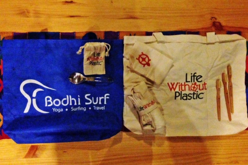 Reducing plastic at Bodhi Surf