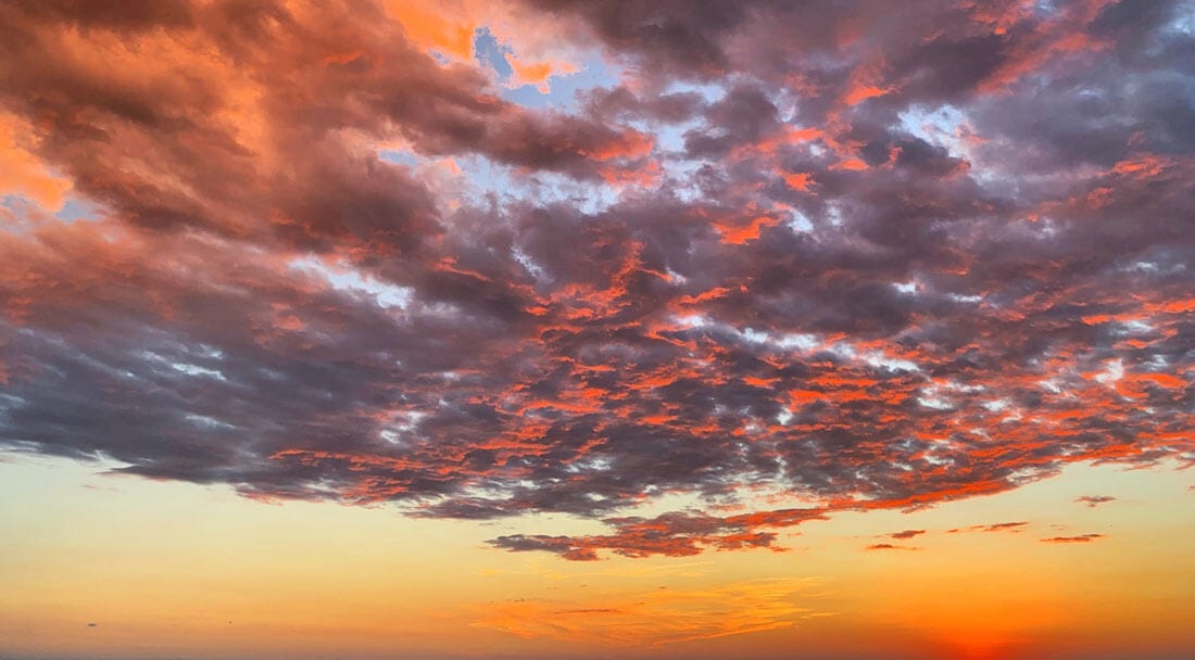 Sunset in Bahia Ballena, Costa Rica